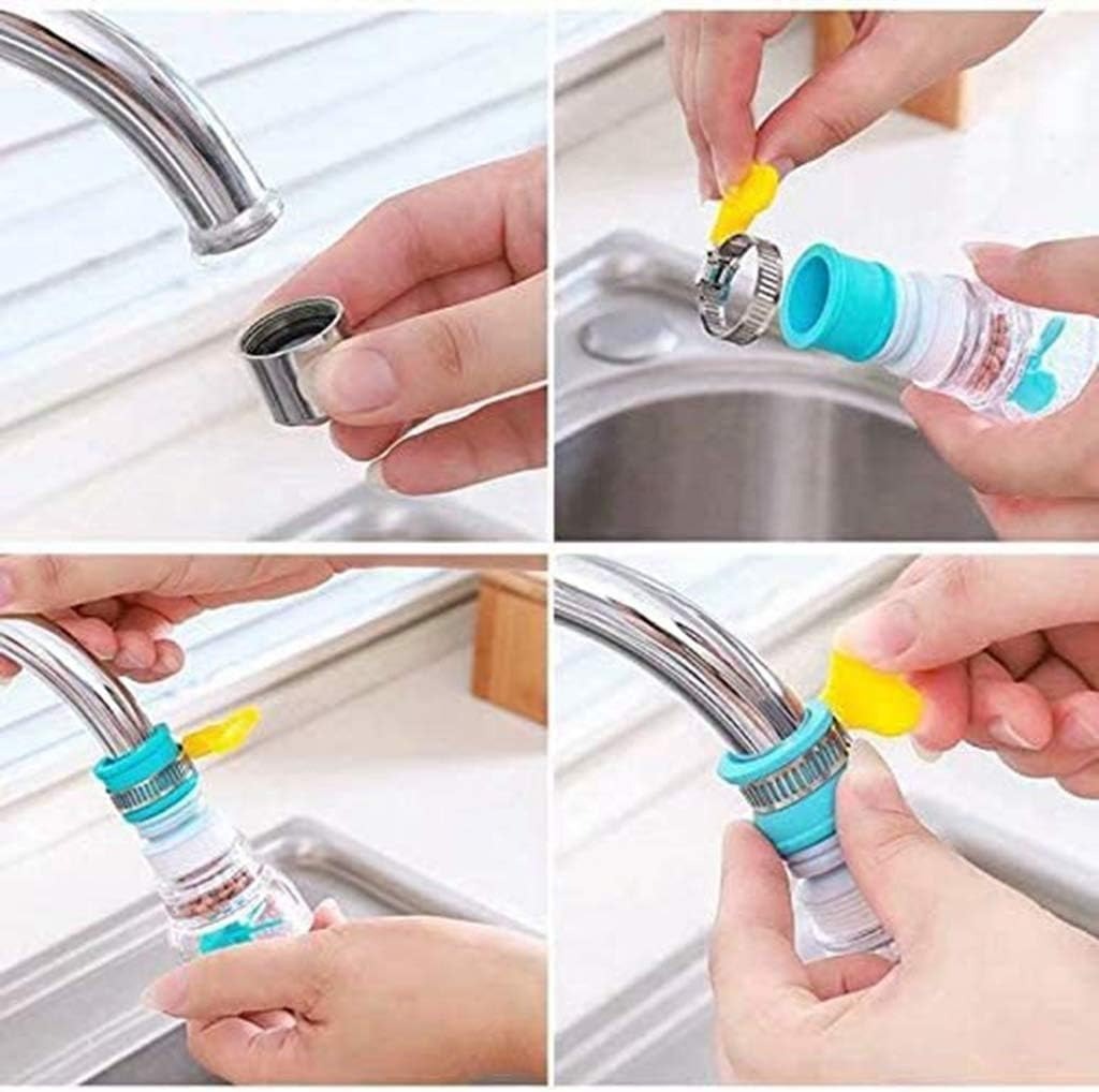 AquaFlow 360™ | Filtro Purificador Extensible para Canilla