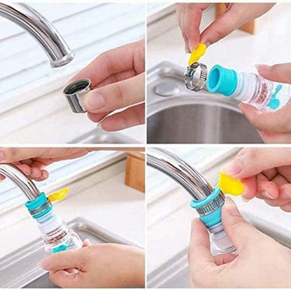 AquaFlow 360™ | Filtro Purificador Extensible para Canilla